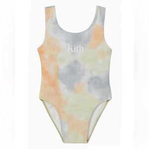 Kith Girls One Piece Tie Dye Swimsuit XL